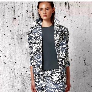 NWT Cameo Carry On Oil Print Bomber Jacket Coat S